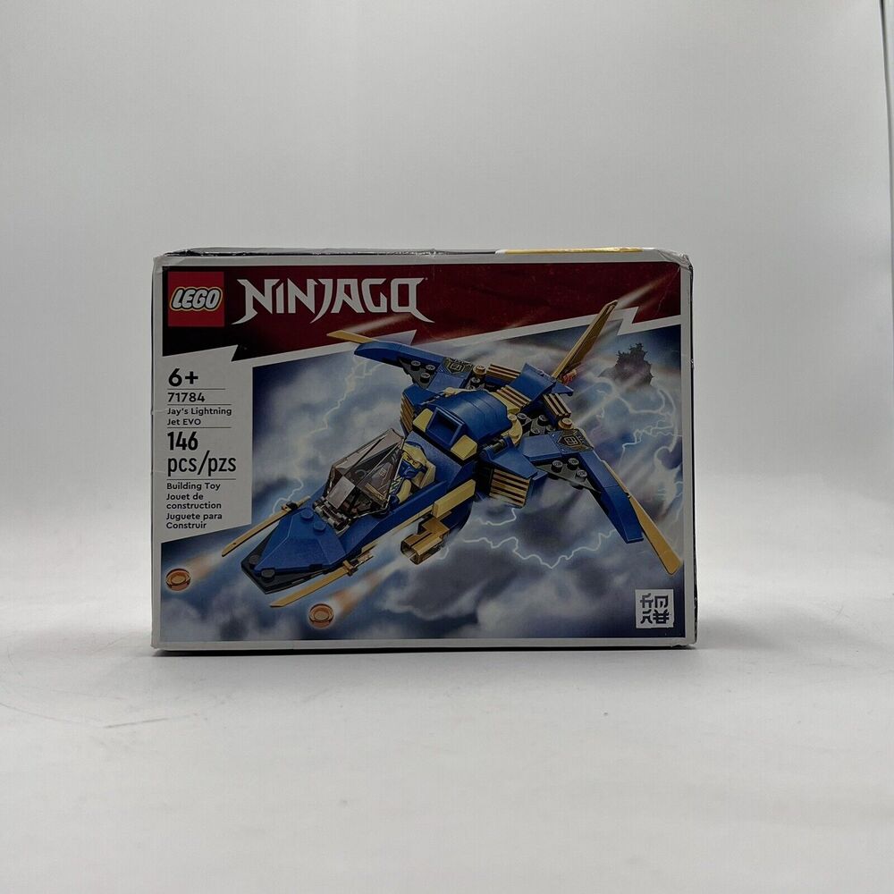 ⚡️ LEGO NINJAGO: Jay’s Lightning Jet EVO (71784) 146 Pieces Damaged Box⚡️